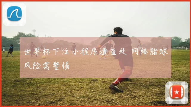 世界杯下注小程序遭查处 网络赌球风险需警惕